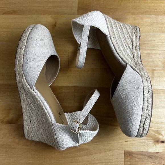 J.Crew Factory‎ Ankle-strap Espadrille Wedges Sandal Closed Toe Shoes Size 6.5 - Picture 6 of 11